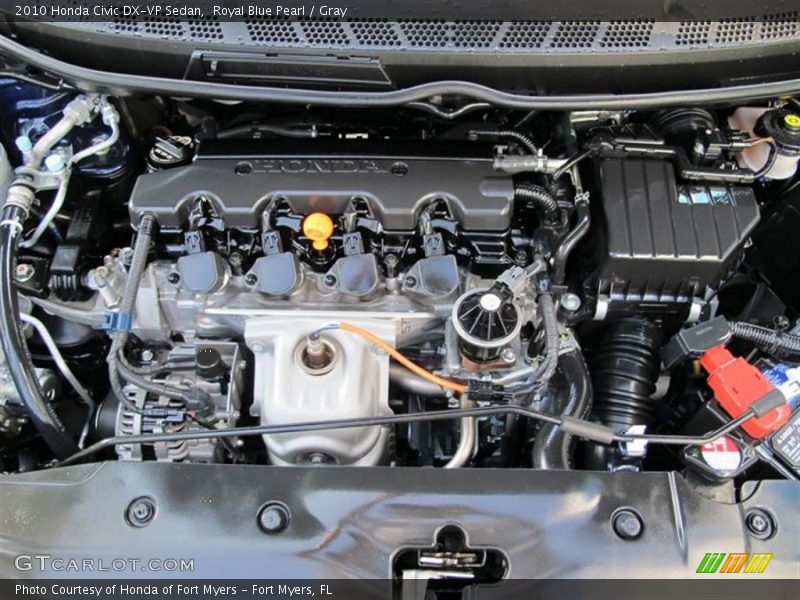  2010 Civic DX-VP Sedan Engine - 1.8 Liter SOHC 16-Valve i-VTEC 4 Cylinder