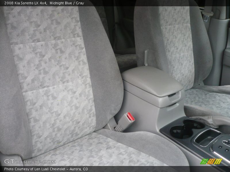 Midnight Blue / Gray 2008 Kia Sorento LX 4x4