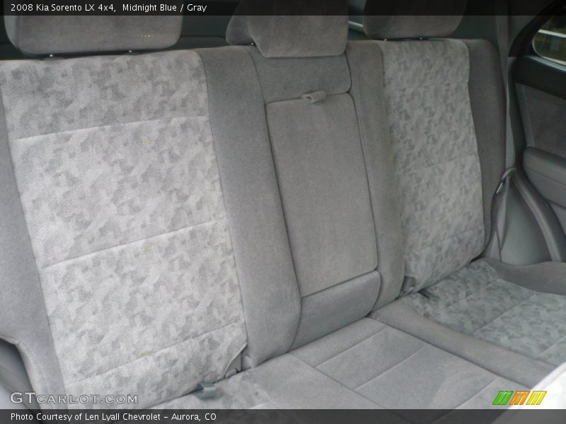 Midnight Blue / Gray 2008 Kia Sorento LX 4x4