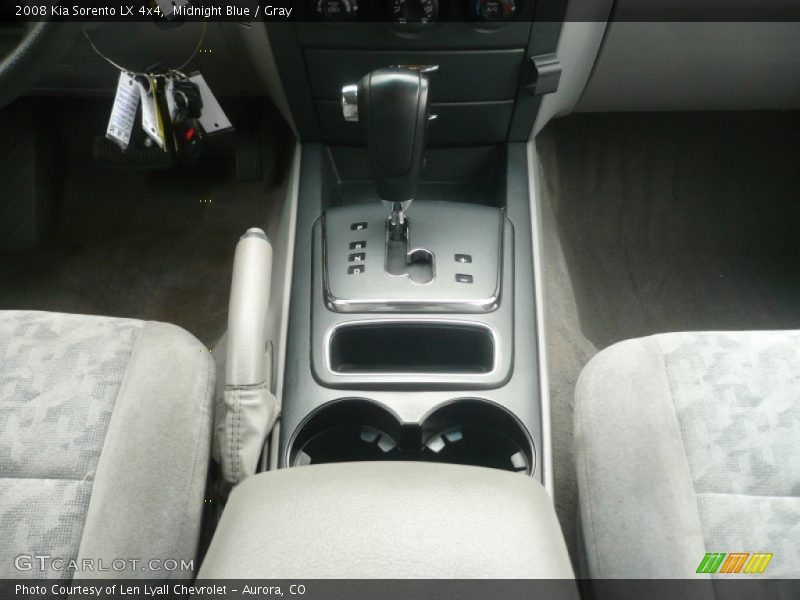 Midnight Blue / Gray 2008 Kia Sorento LX 4x4
