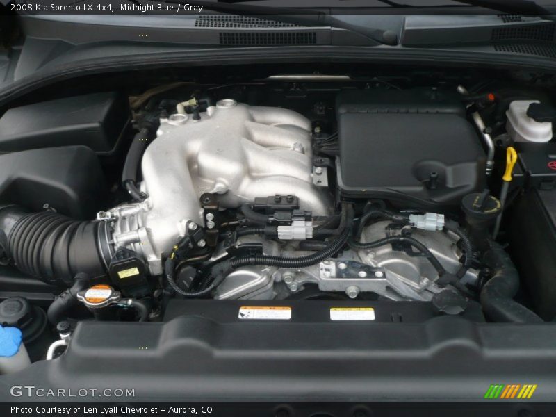 Midnight Blue / Gray 2008 Kia Sorento LX 4x4