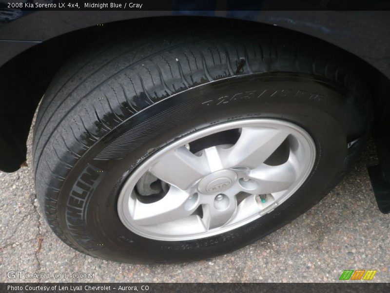 Midnight Blue / Gray 2008 Kia Sorento LX 4x4