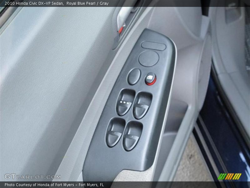Controls of 2010 Civic DX-VP Sedan