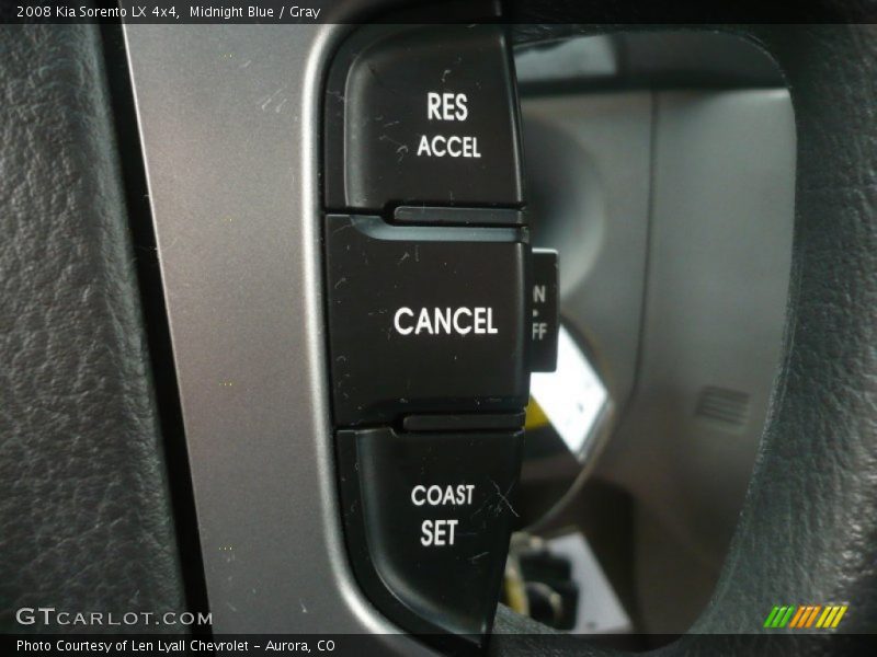 Midnight Blue / Gray 2008 Kia Sorento LX 4x4