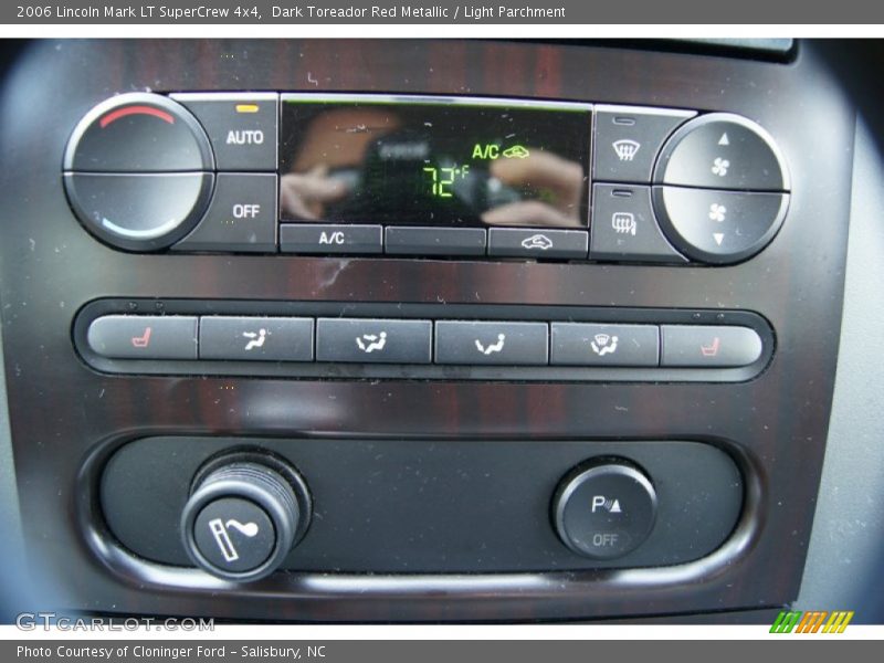 Dark Toreador Red Metallic / Light Parchment 2006 Lincoln Mark LT SuperCrew 4x4