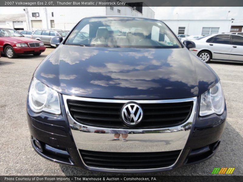 Thunder Blue Metallic / Moonrock Grey 2007 Volkswagen Eos 2.0T