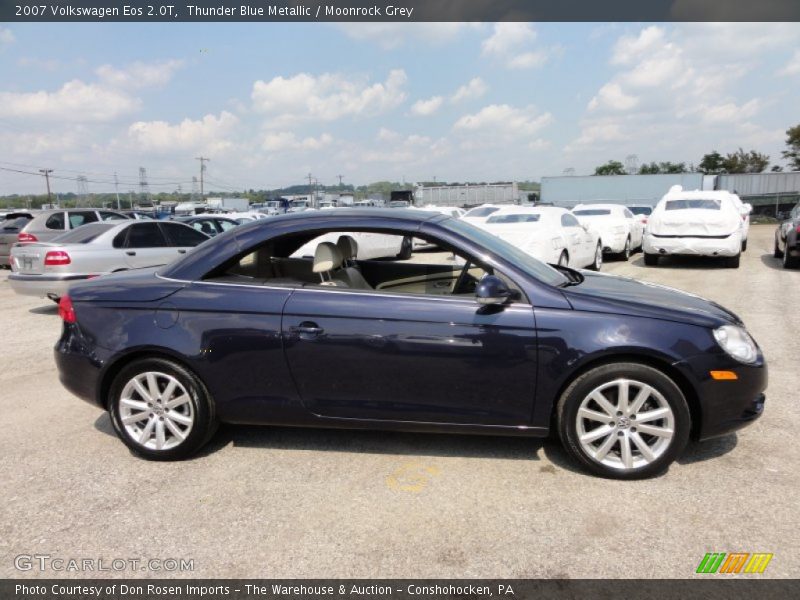 Thunder Blue Metallic / Moonrock Grey 2007 Volkswagen Eos 2.0T