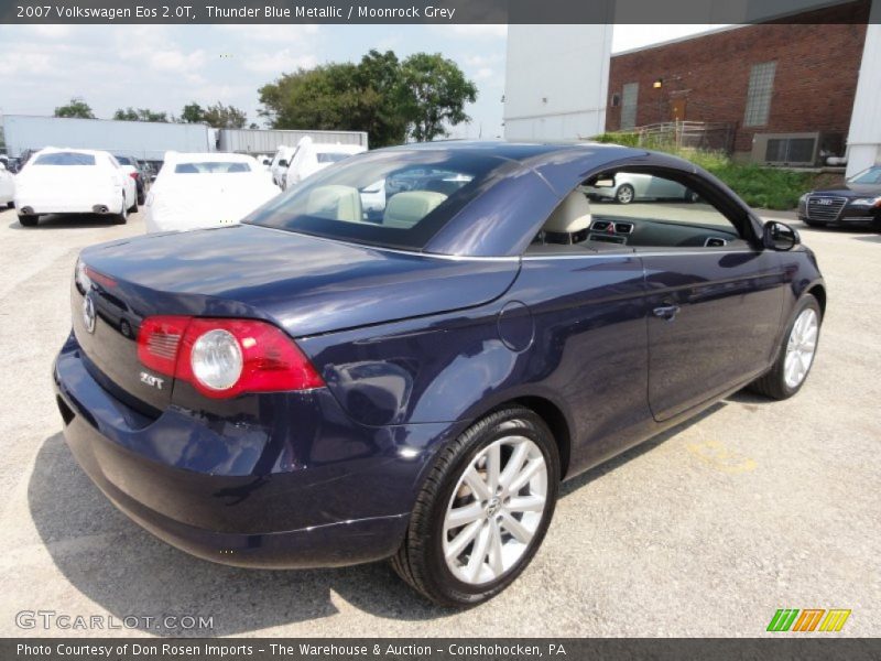 Thunder Blue Metallic / Moonrock Grey 2007 Volkswagen Eos 2.0T