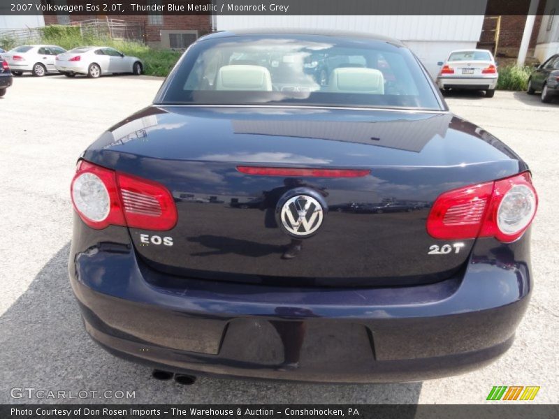 Thunder Blue Metallic / Moonrock Grey 2007 Volkswagen Eos 2.0T