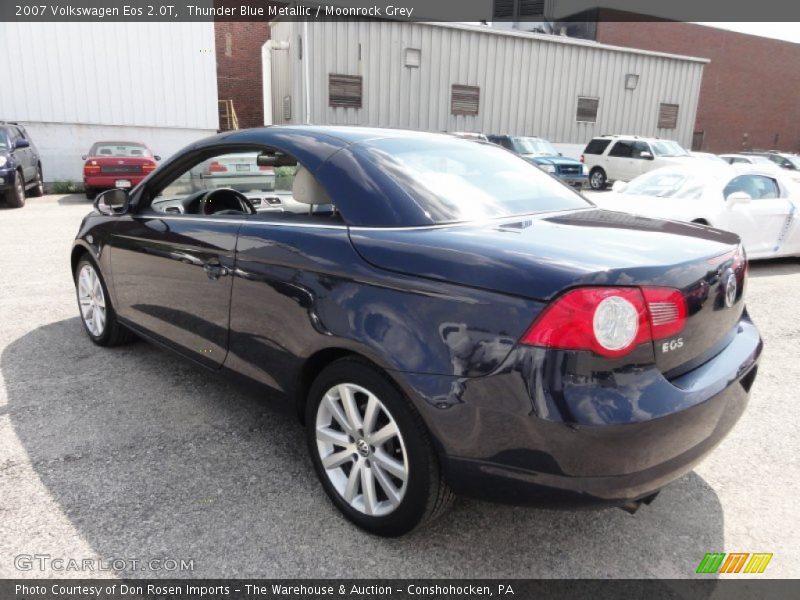 Thunder Blue Metallic / Moonrock Grey 2007 Volkswagen Eos 2.0T