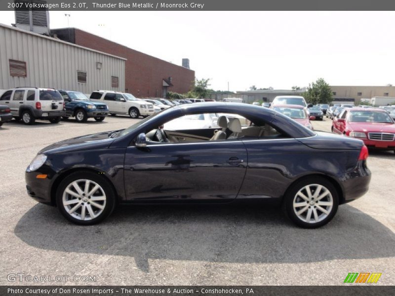 Thunder Blue Metallic / Moonrock Grey 2007 Volkswagen Eos 2.0T