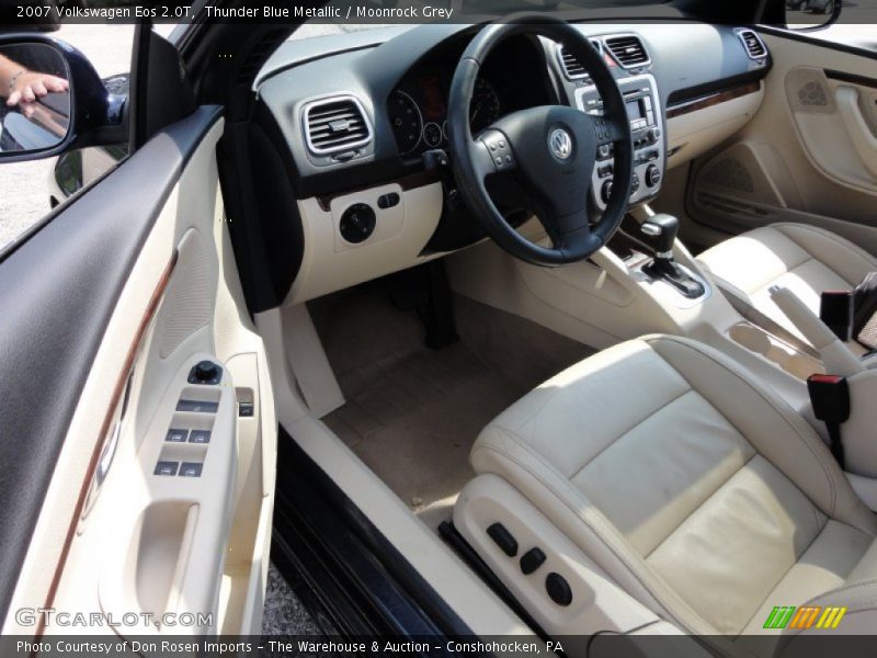 Thunder Blue Metallic / Moonrock Grey 2007 Volkswagen Eos 2.0T