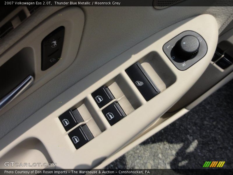 Thunder Blue Metallic / Moonrock Grey 2007 Volkswagen Eos 2.0T