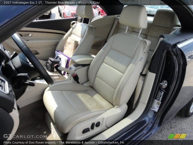 Thunder Blue Metallic / Moonrock Grey 2007 Volkswagen Eos 2.0T