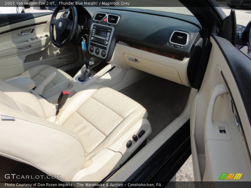 Thunder Blue Metallic / Moonrock Grey 2007 Volkswagen Eos 2.0T