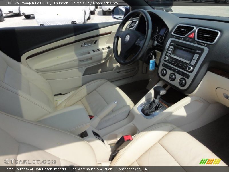 Thunder Blue Metallic / Moonrock Grey 2007 Volkswagen Eos 2.0T