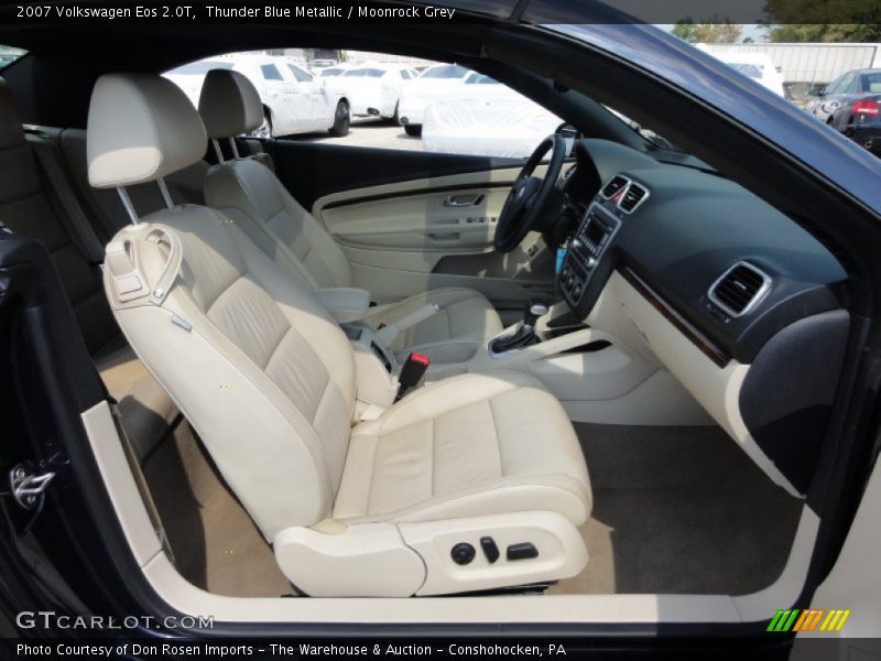 Thunder Blue Metallic / Moonrock Grey 2007 Volkswagen Eos 2.0T