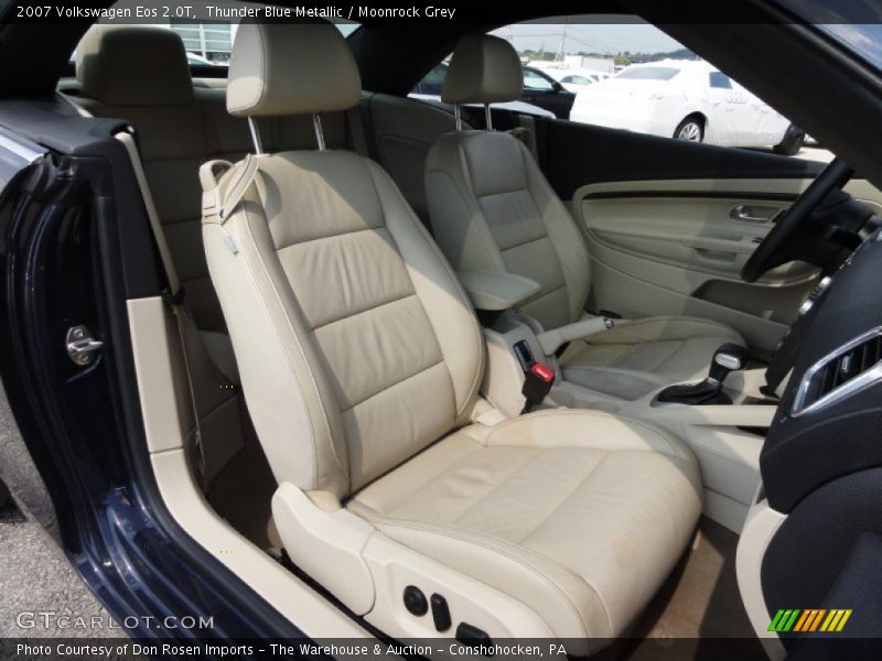 Thunder Blue Metallic / Moonrock Grey 2007 Volkswagen Eos 2.0T