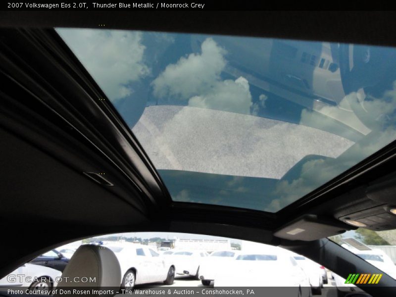 Thunder Blue Metallic / Moonrock Grey 2007 Volkswagen Eos 2.0T