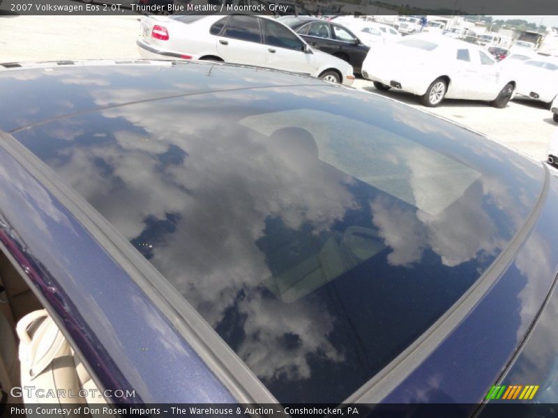 Thunder Blue Metallic / Moonrock Grey 2007 Volkswagen Eos 2.0T