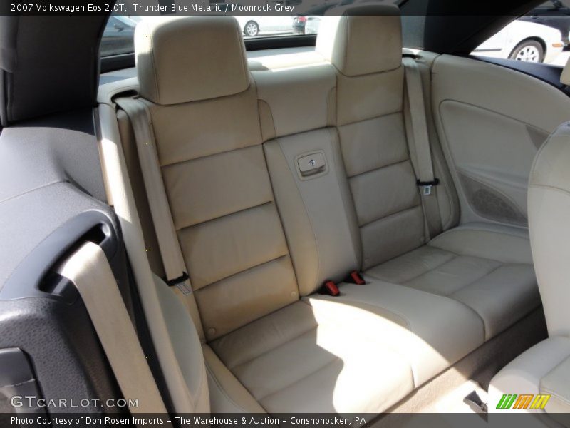 Thunder Blue Metallic / Moonrock Grey 2007 Volkswagen Eos 2.0T