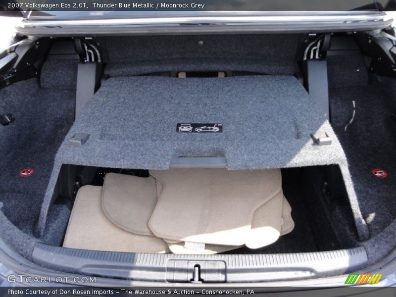 Thunder Blue Metallic / Moonrock Grey 2007 Volkswagen Eos 2.0T