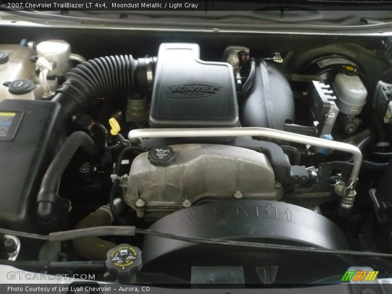 Moondust Metallic / Light Gray 2007 Chevrolet TrailBlazer LT 4x4