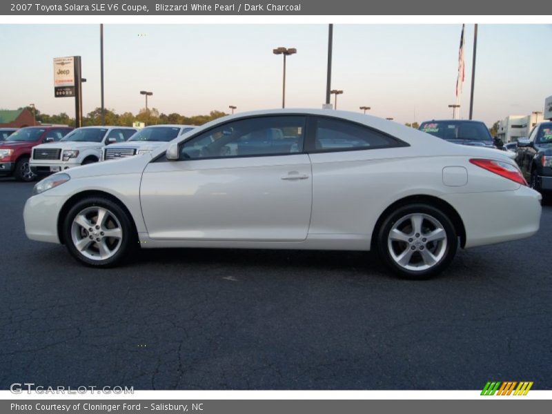  2007 Solara SLE V6 Coupe Blizzard White Pearl