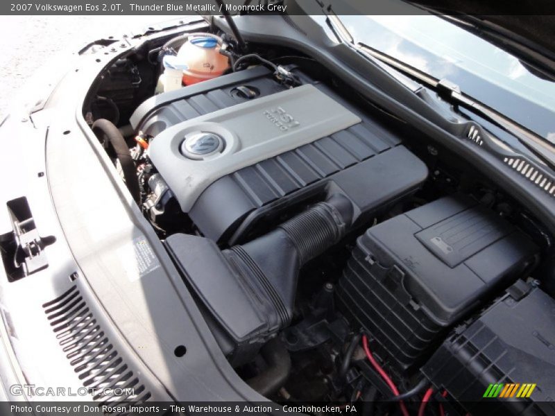 Thunder Blue Metallic / Moonrock Grey 2007 Volkswagen Eos 2.0T