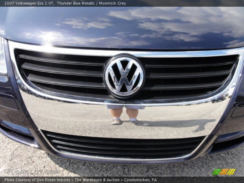 Thunder Blue Metallic / Moonrock Grey 2007 Volkswagen Eos 2.0T