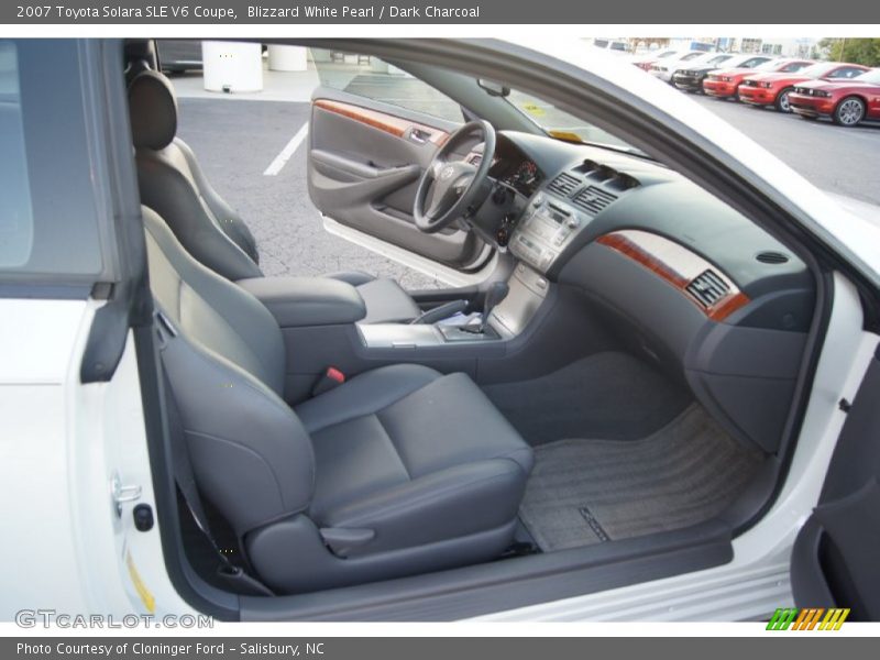  2007 Solara SLE V6 Coupe Dark Charcoal Interior