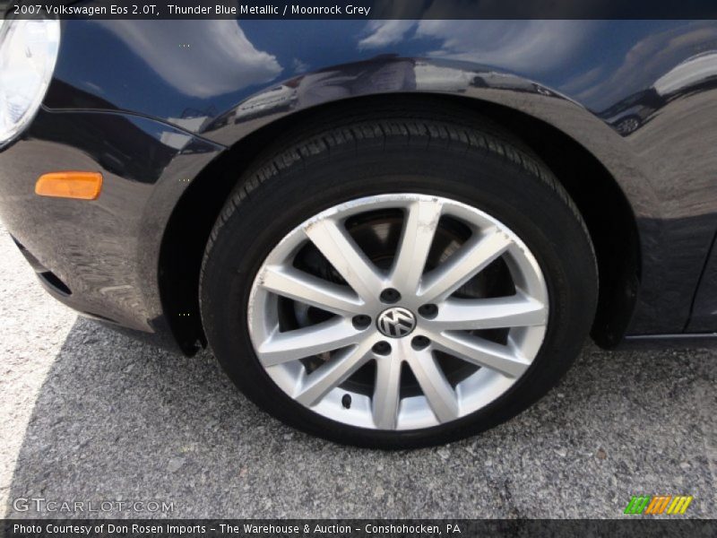 Thunder Blue Metallic / Moonrock Grey 2007 Volkswagen Eos 2.0T