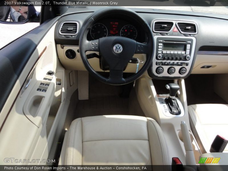 Thunder Blue Metallic / Moonrock Grey 2007 Volkswagen Eos 2.0T