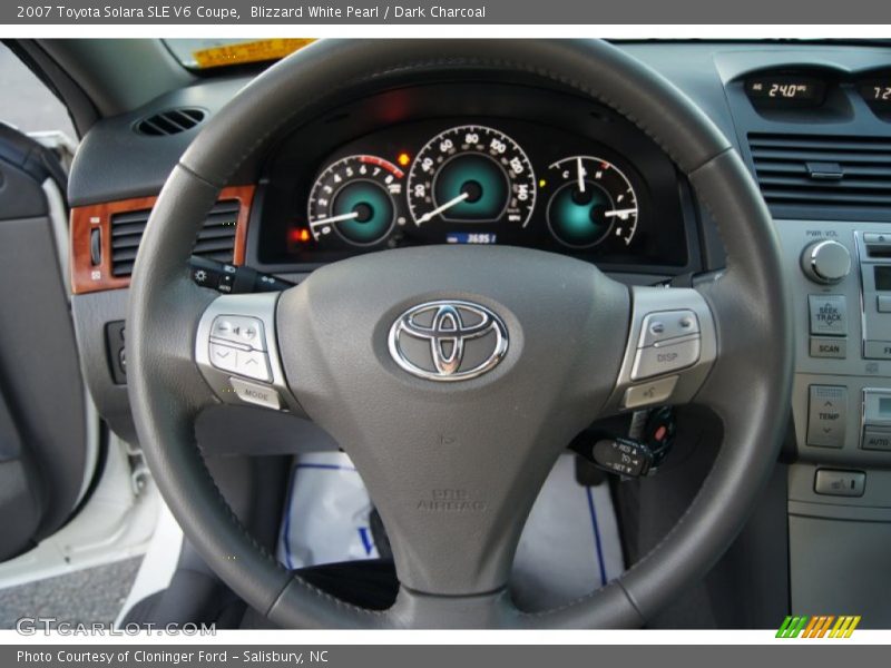  2007 Solara SLE V6 Coupe Steering Wheel