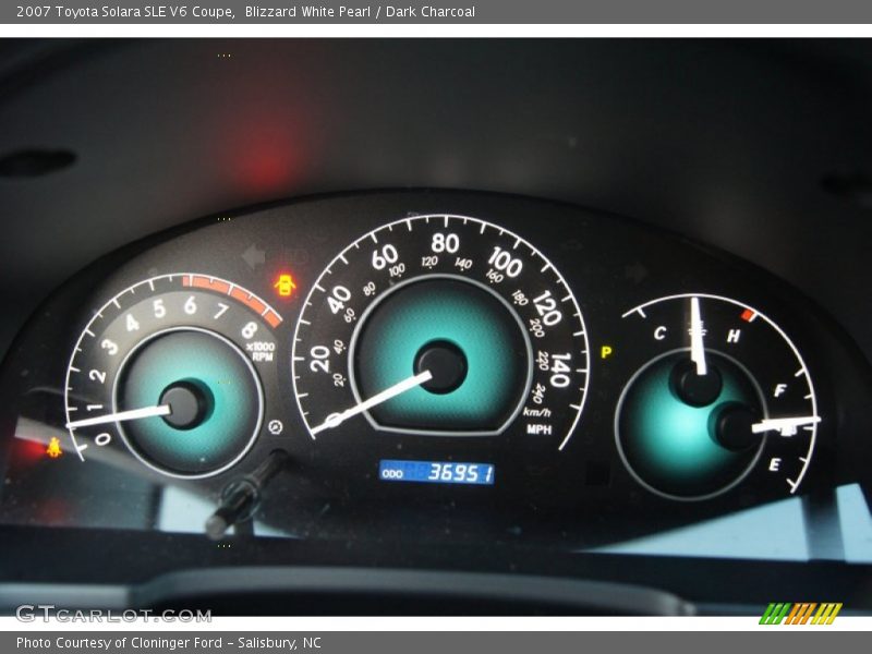  2007 Solara SLE V6 Coupe SLE V6 Coupe Gauges