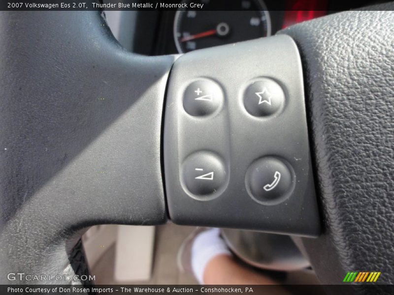 Thunder Blue Metallic / Moonrock Grey 2007 Volkswagen Eos 2.0T