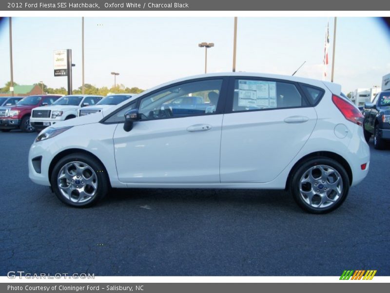  2012 Fiesta SES Hatchback Oxford White