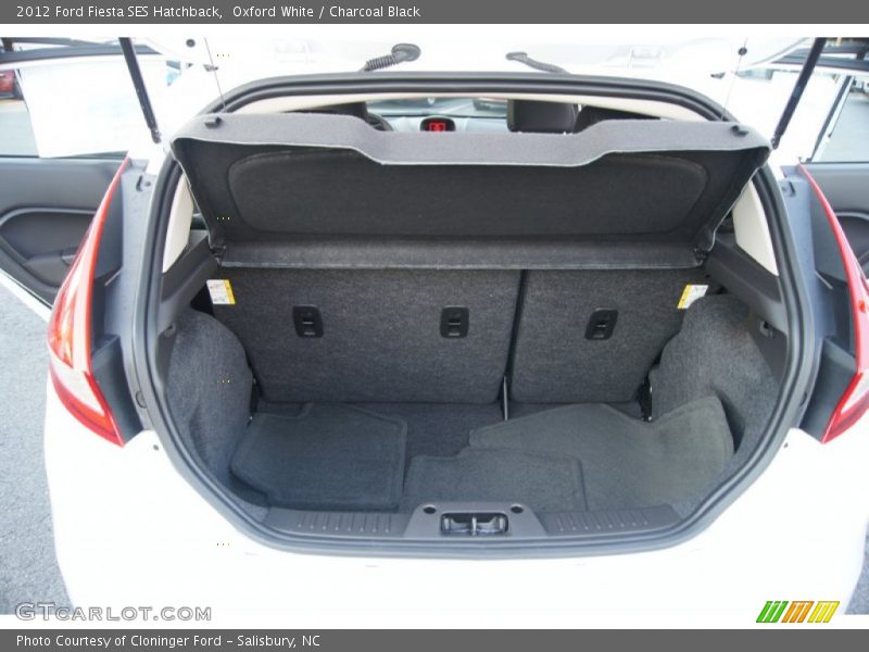  2012 Fiesta SES Hatchback Trunk