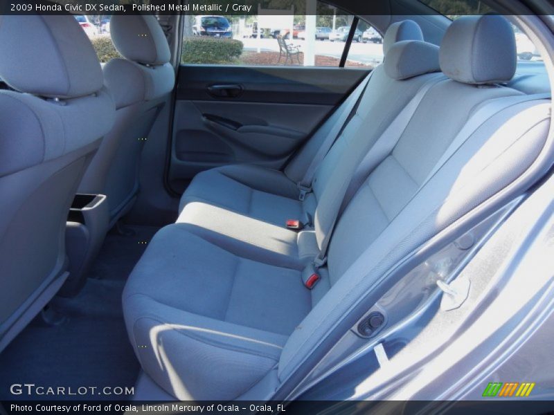 Polished Metal Metallic / Gray 2009 Honda Civic DX Sedan