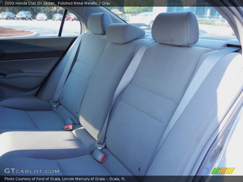 Polished Metal Metallic / Gray 2009 Honda Civic DX Sedan