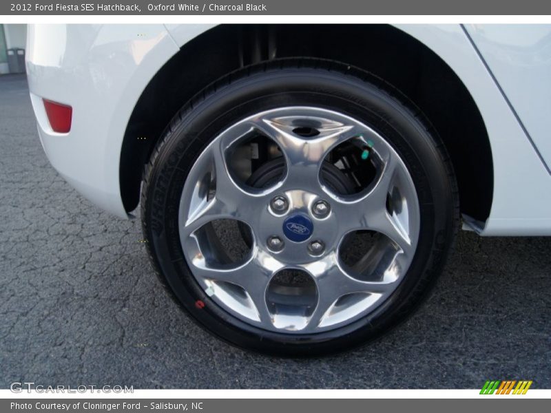  2012 Fiesta SES Hatchback Wheel
