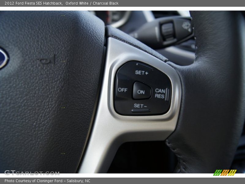 Controls of 2012 Fiesta SES Hatchback