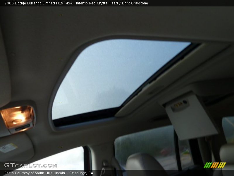 Sunroof of 2006 Durango Limited HEMI 4x4