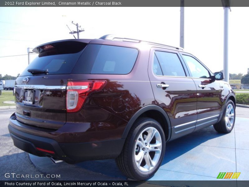  2012 Explorer Limited Cinnamon Metallic