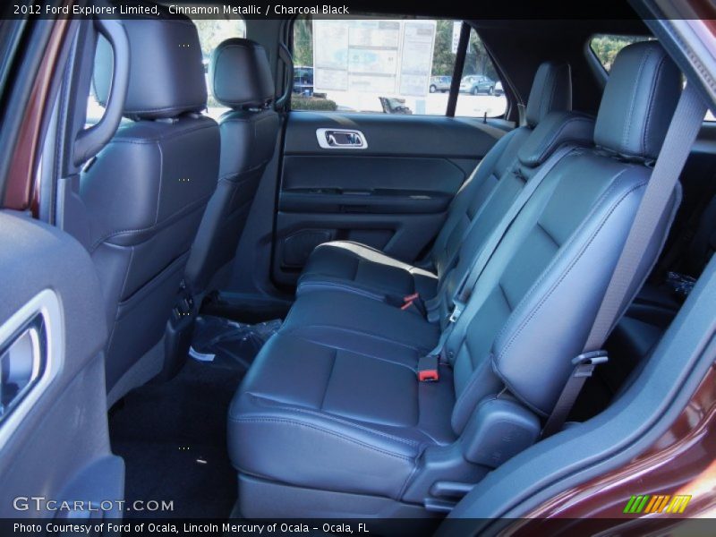  2012 Explorer Limited Charcoal Black Interior