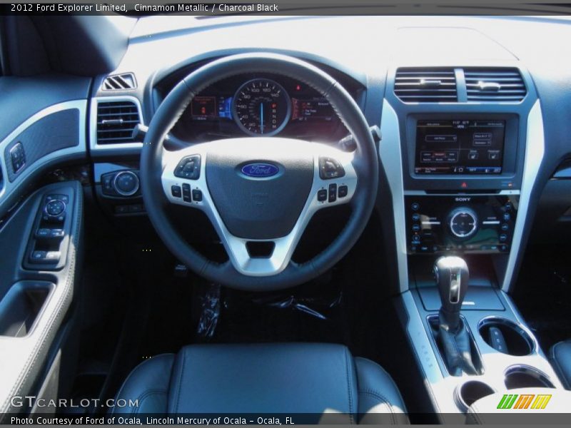 Dashboard of 2012 Explorer Limited