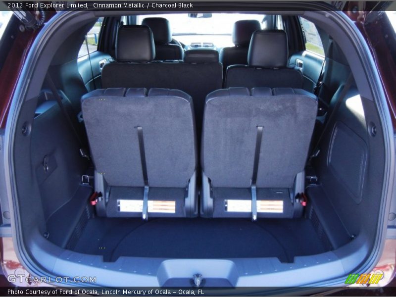 Cinnamon Metallic / Charcoal Black 2012 Ford Explorer Limited