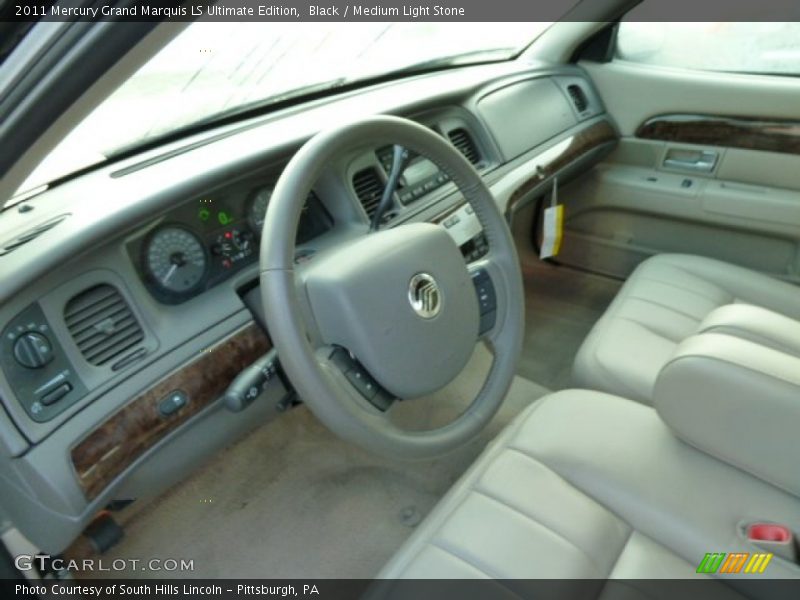 Medium Light Stone Interior - 2011 Grand Marquis LS Ultimate Edition 