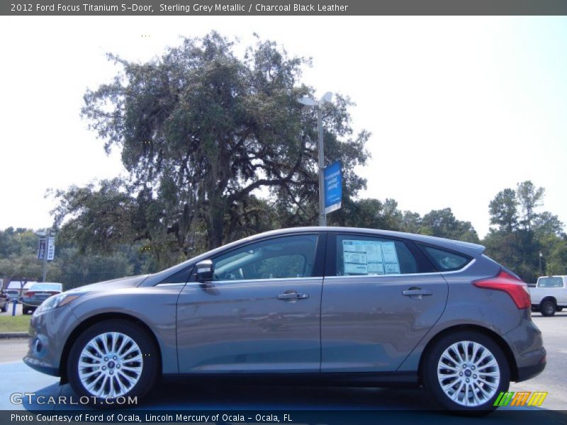  2012 Focus Titanium 5-Door Sterling Grey Metallic