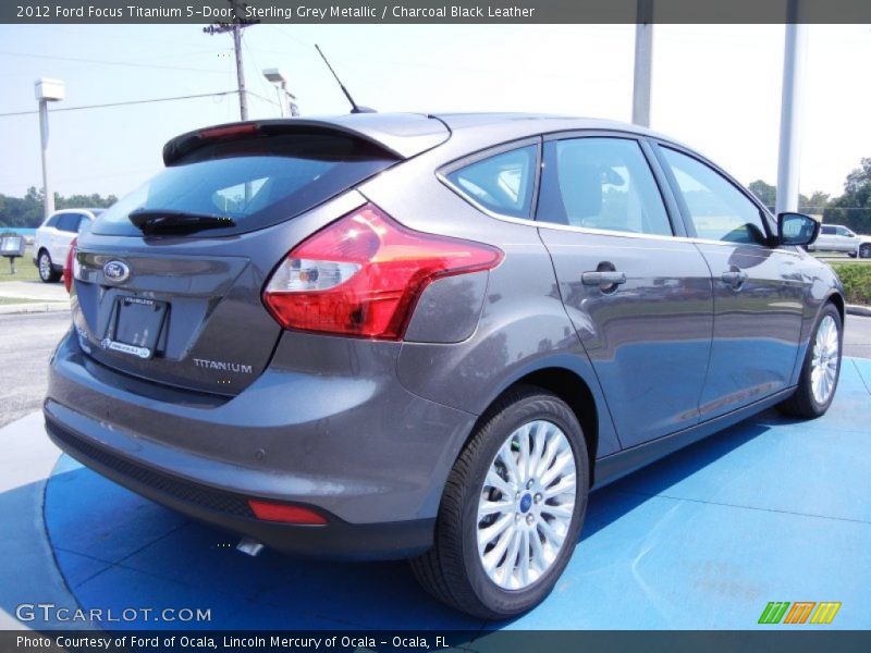  2012 Focus Titanium 5-Door Sterling Grey Metallic